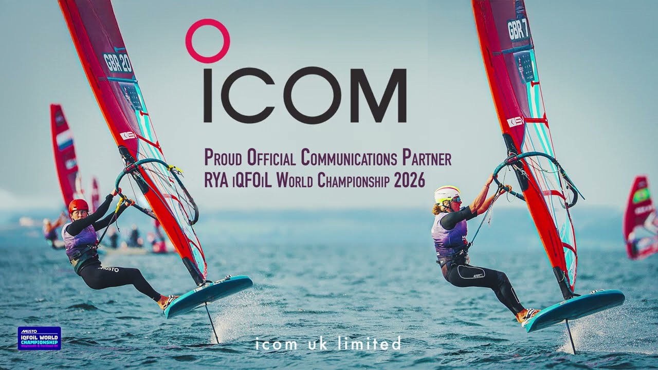 Icom: Official Communications Partner | 2026 iQFOiL World Championship
