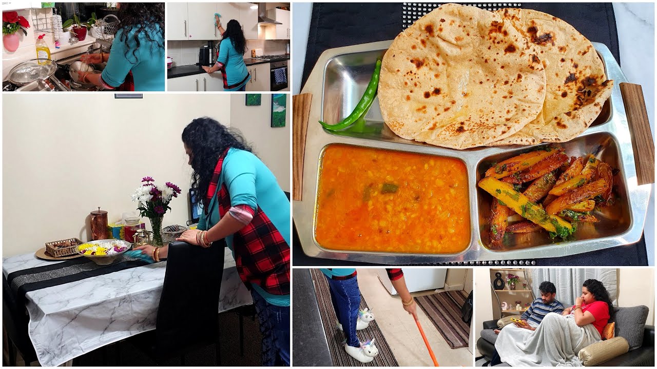 Tips & Habits for Clean & Organized Home | Indian Mom's Every Night Cooking & Cleaning Routine