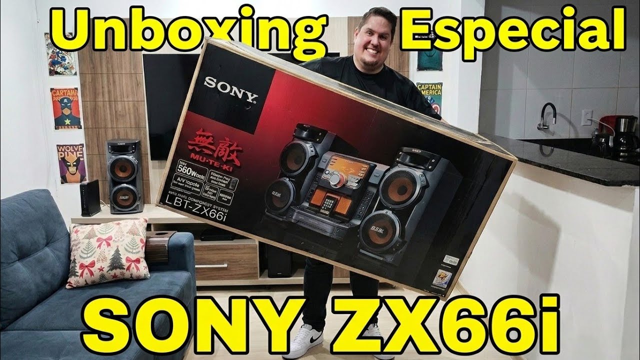 Unboxing SONY ZX66i MU-TE-KI
