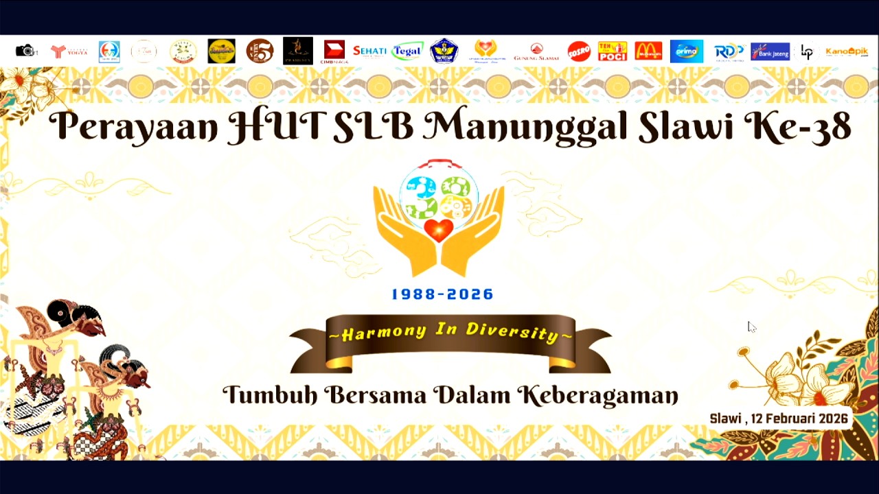 Perayaan HUT SLB Manunggal Slawi Ke-38