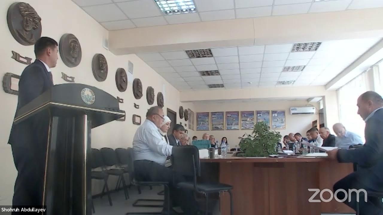 Зал персональной конференции Abdurahimbek Islomov