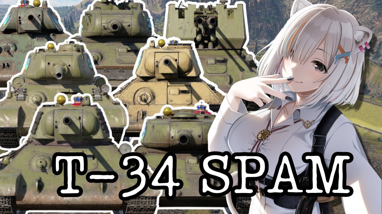 GETTING AN ACE WITH EVERY T-34 IN WAR THUNDER