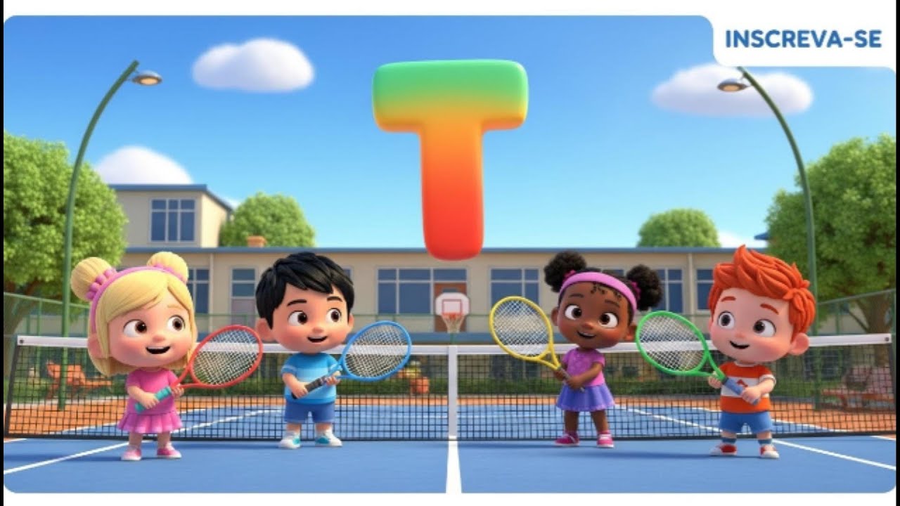 T de Tênis – Aprendendo a Letra T com Tênis! Música Infantil | Desenho Infantil | Agitadinhos