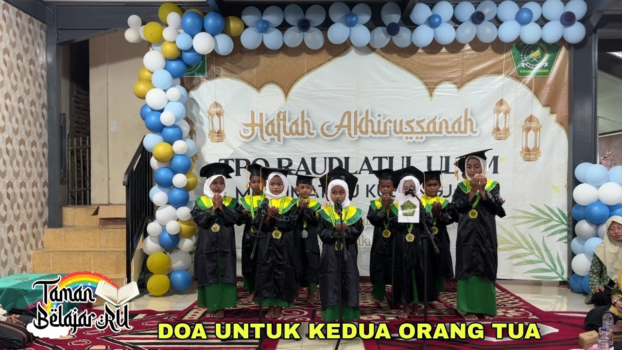 doa kedua orang tua - koor santri cilik TPQ Raudlatul Ulum Kubangjati (Cover Runa Syakira)
