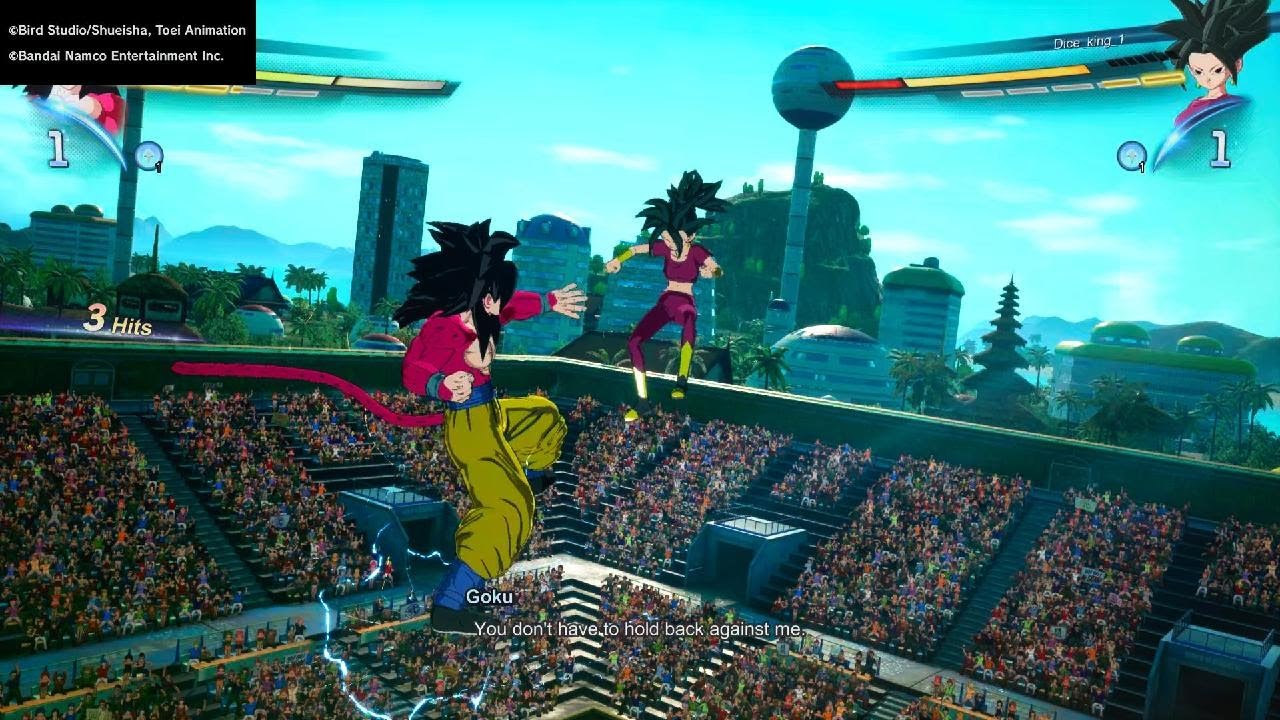SSJ4 Goku vs Kefla