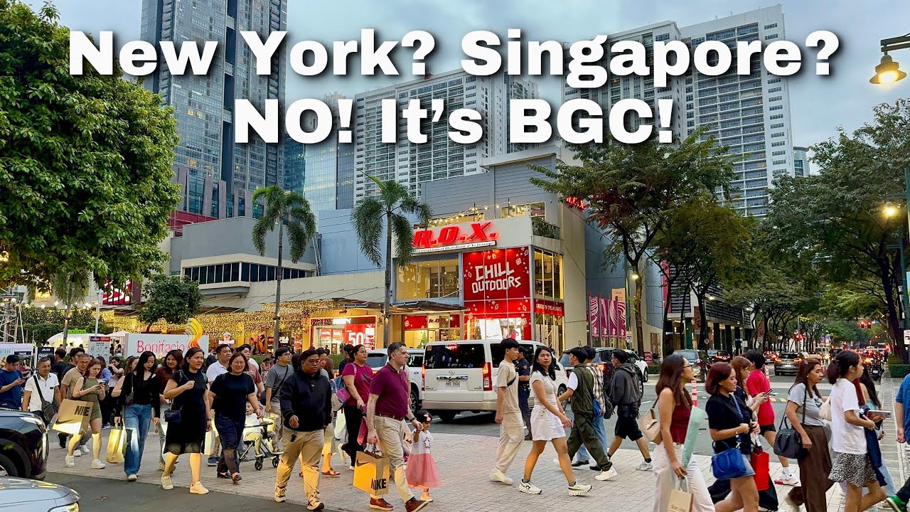 BGC Taguig, Manila Philippines | Walking Tour Before New Year! December 2024