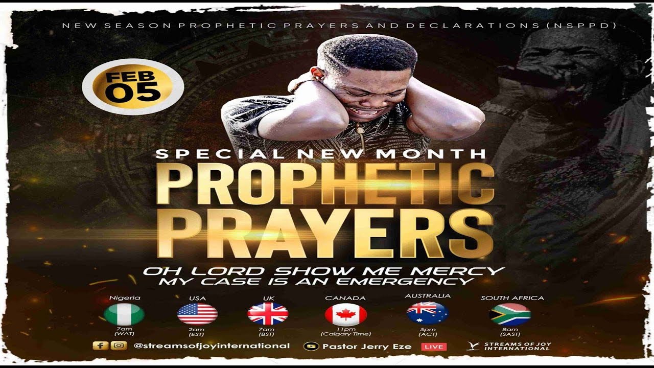 OH LORD SHOW ME MERCY || SPECIAL NEW MONTH PROPHETIC PRAYERS || DAY 3 || NSPPD || 5TH FEBRUARY 2025