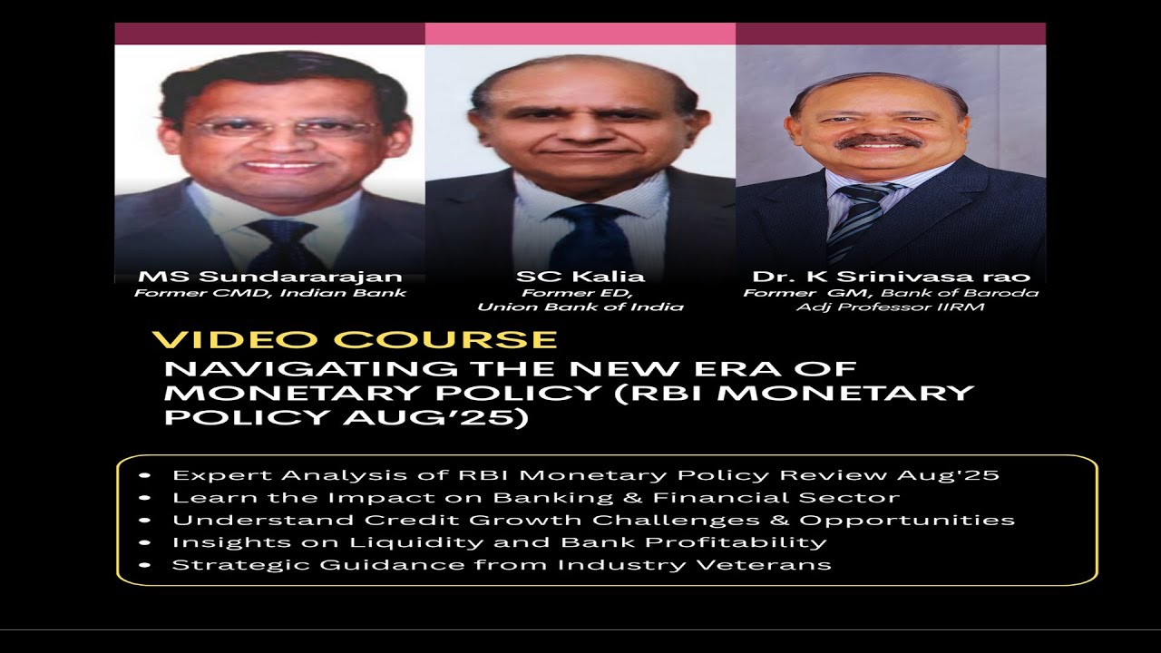 Expert Analysis of RBI Monetary Policy Review Aug'25