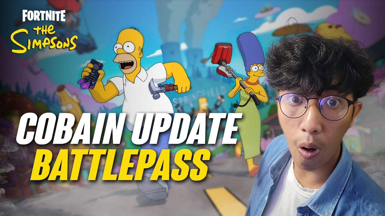 WADAAW..!! COLAB SAMA THE SIMPSONS - Fortnite [Indonesia]