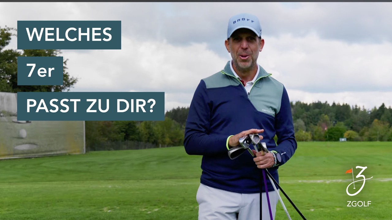 Welche Golfschläger zum Einstieg? 4×7er-Eisen (Damen) mit Launch Monitor: Low/Mid/High & Vintage