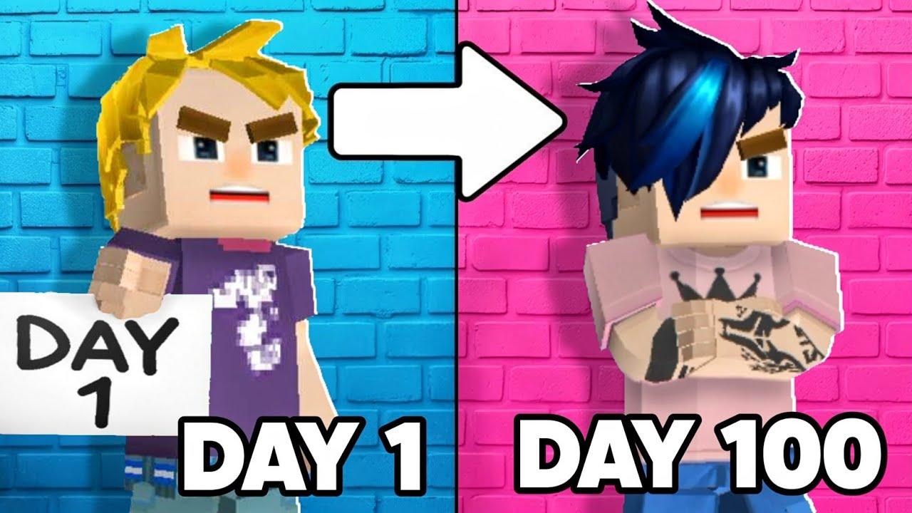 Я провёл 100 дней в рейтинговых BedWars! (Blockman Go)