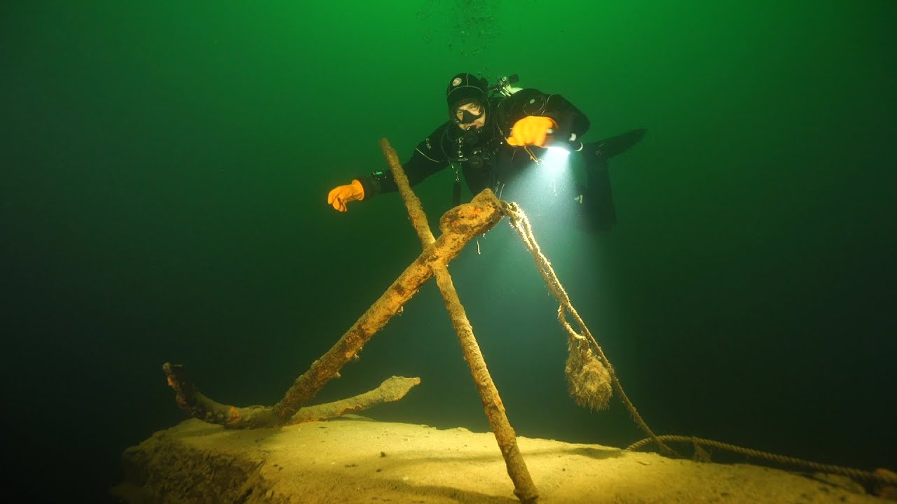 Синявка таинственная. Дайвинг в озере Янтарном. Оно же Синявинское. Оно же карьер 