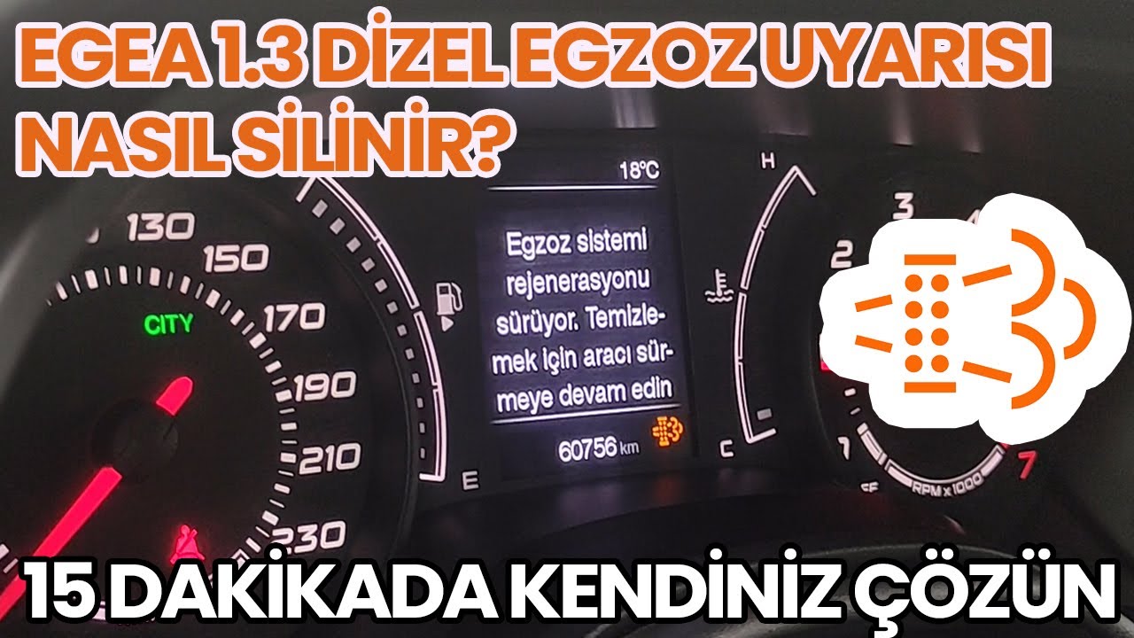 Egzoz Sistemi Rejenerasyonu Sürüyor. Temizlemek İçin Aracı Sürmeye Devam Edin Nasıl Silinir?