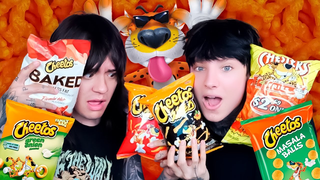 COMIENDO LOS CHEETOS MÁS RAROS DEL MUNDO