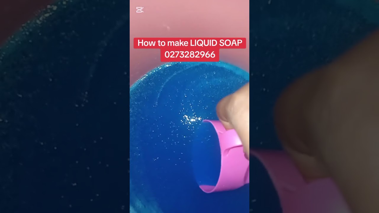 How to make Liquid Soap for business #liquidsoap #washing #diy #reels #npp #agyakooisback 