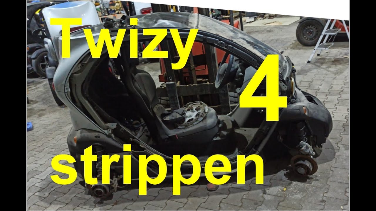 Twizy strippen Teil 4