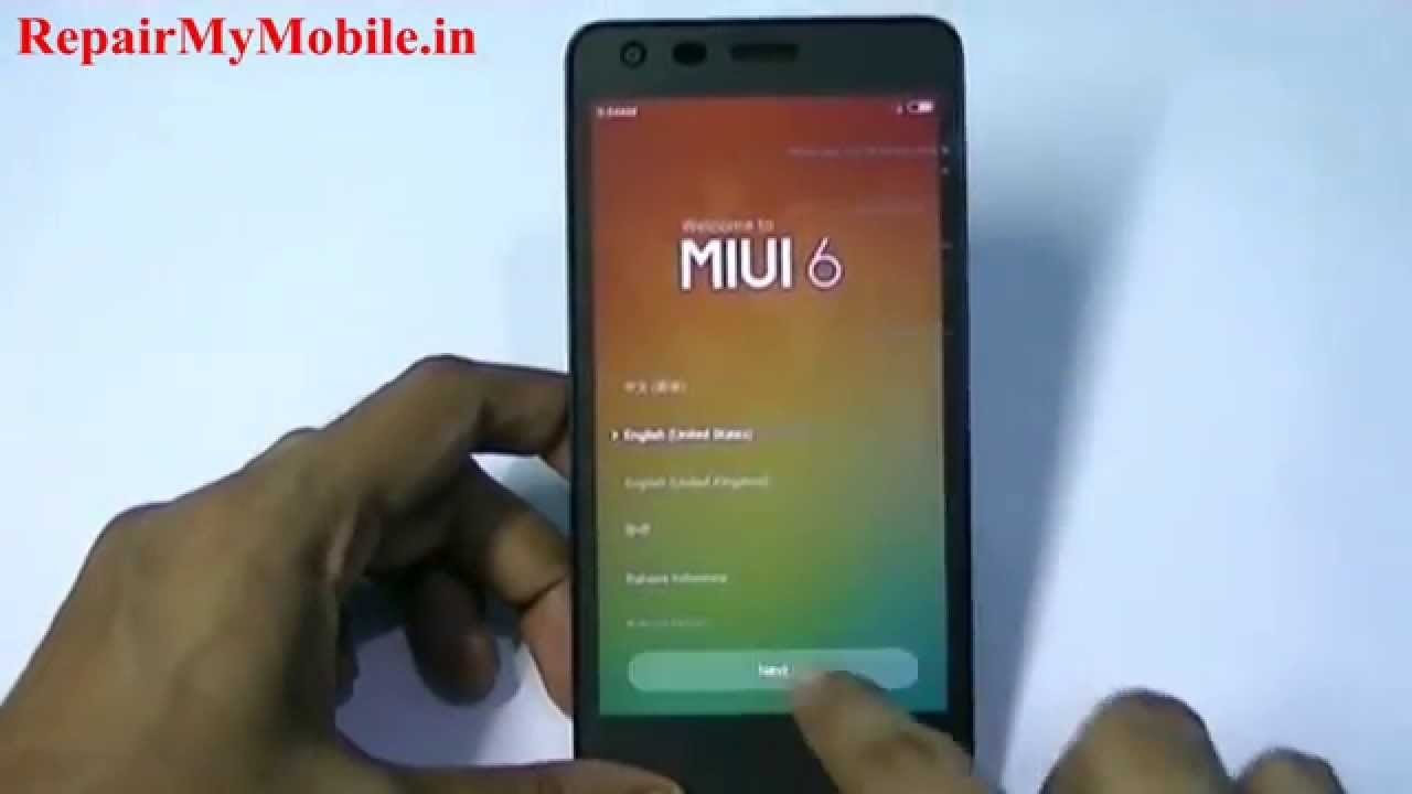 Xiaomi Redmi 2 Hard Reset