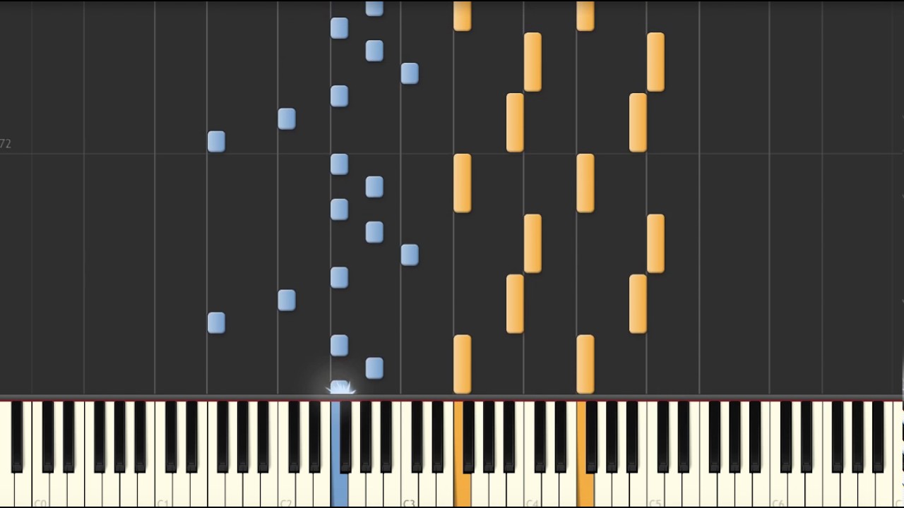 Teardrops (Gabriel Thorn) 50% Speed - Piano Tutorial