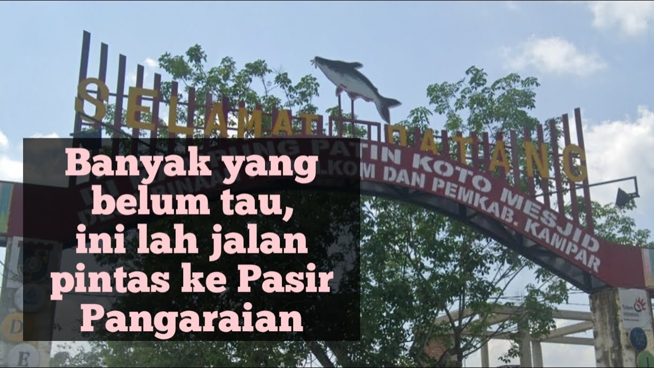 Tidak semua orang tau, Ini dia jalan pintas dari Sumbar ke Pasir Pangaraian