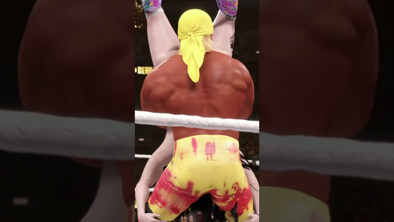Hulk Hogan VS Charlotte Flair Fight WWE2K25 