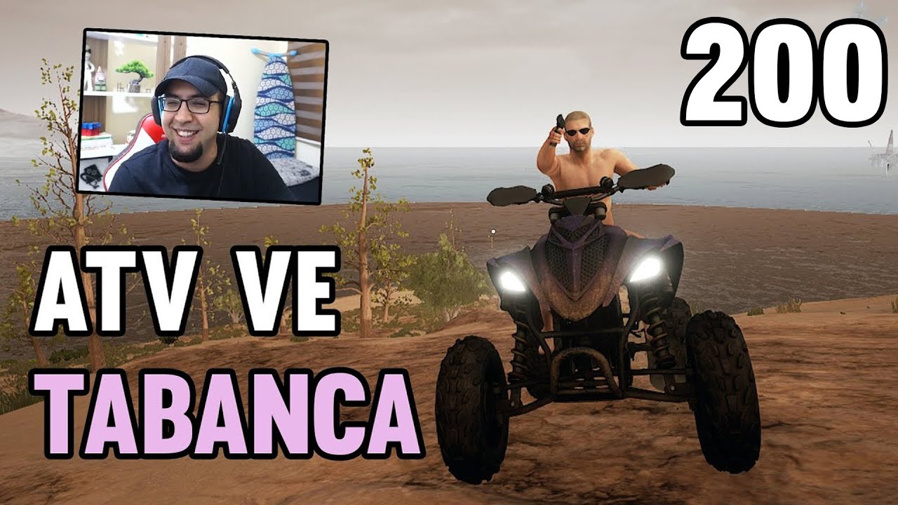 Kaldırma Bi Saniye, ATV ve Tabanca Modu - PUBG (&Ouml;zel Oyun) #200