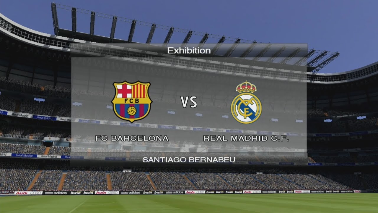 PES 2009 PS3 - Barcelona Vs Real Madrid