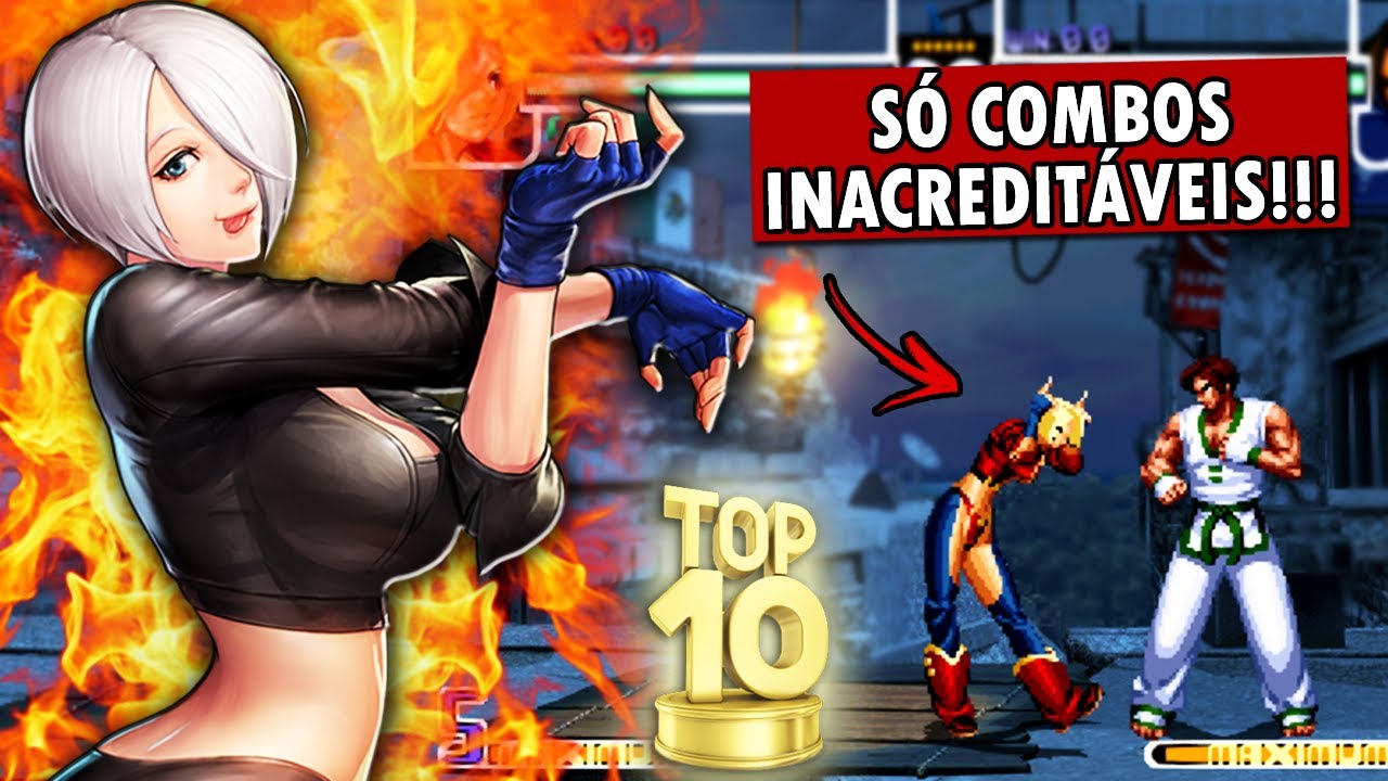 TOP 10 - COMBOS INCRÍVEIS DO KOF 2002!!!