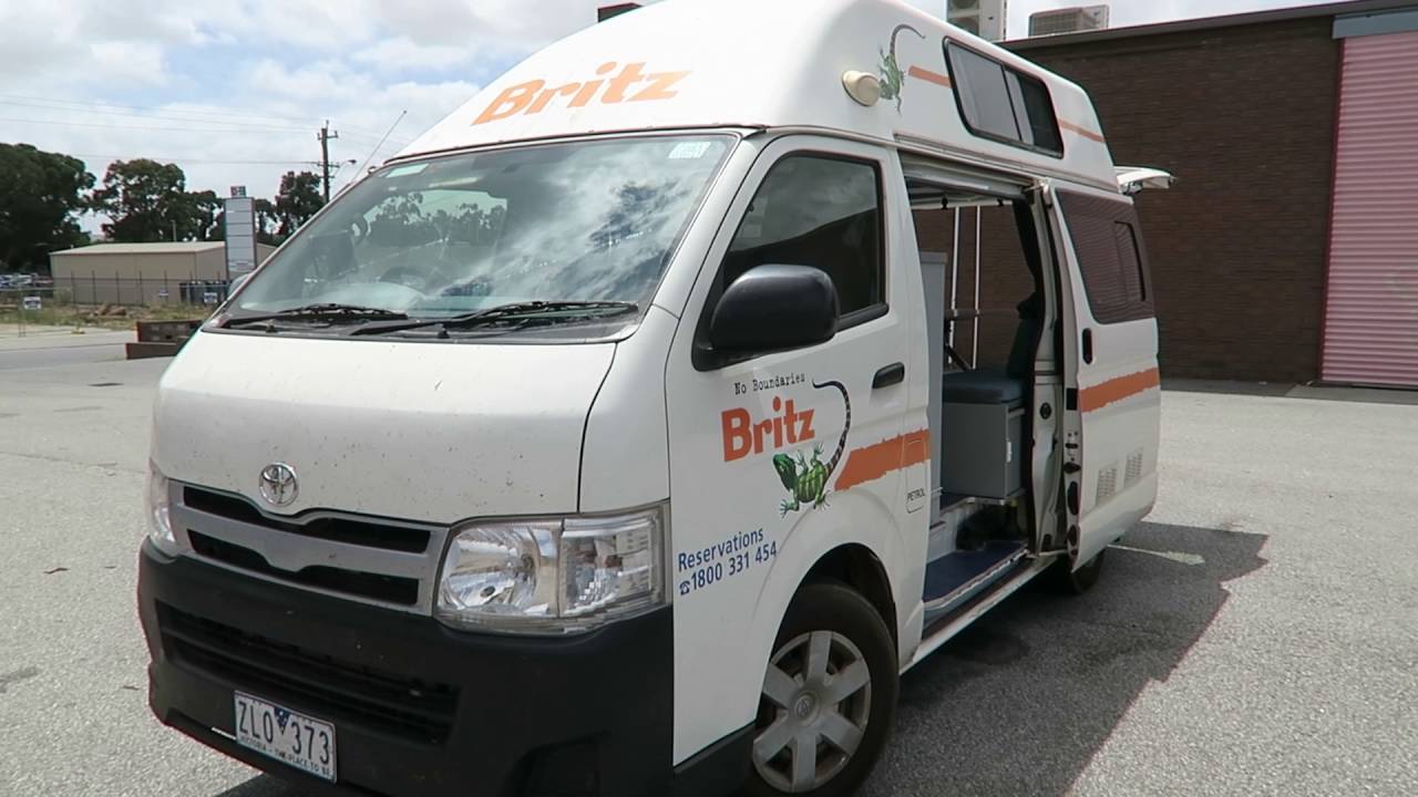 Britz Australia Hi Top Campervan Motorhome Review & Comparison Pt1