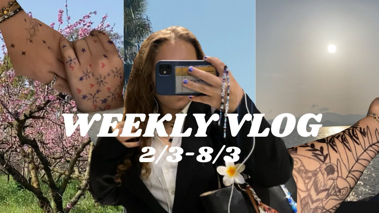 WEEKLY VLOG 2/3-8/3(reprise, rire..)