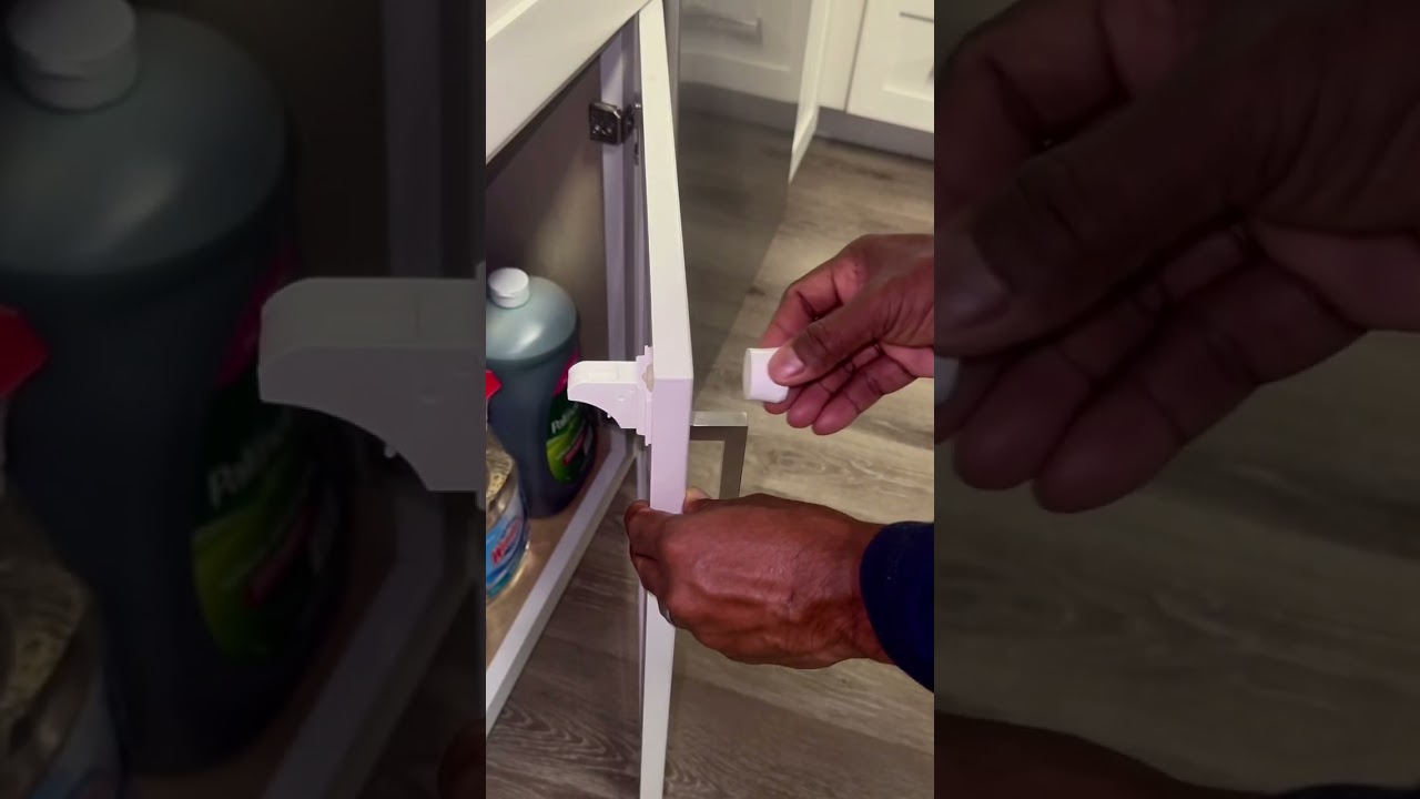 The Best Baby Proof Cabinet Locks!#coolthingstobuyonamazon #parentinghacks