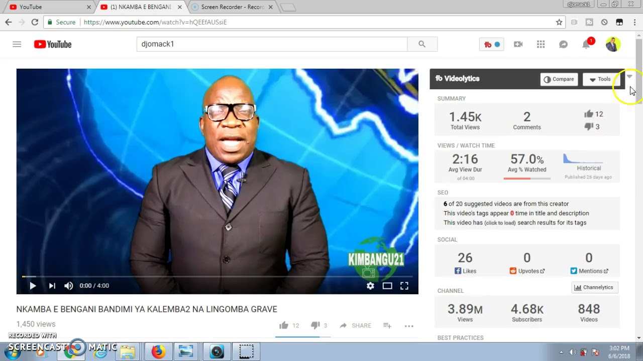 DJOMACK1 COMMENT NAVIGUER SUR YOUTUBE