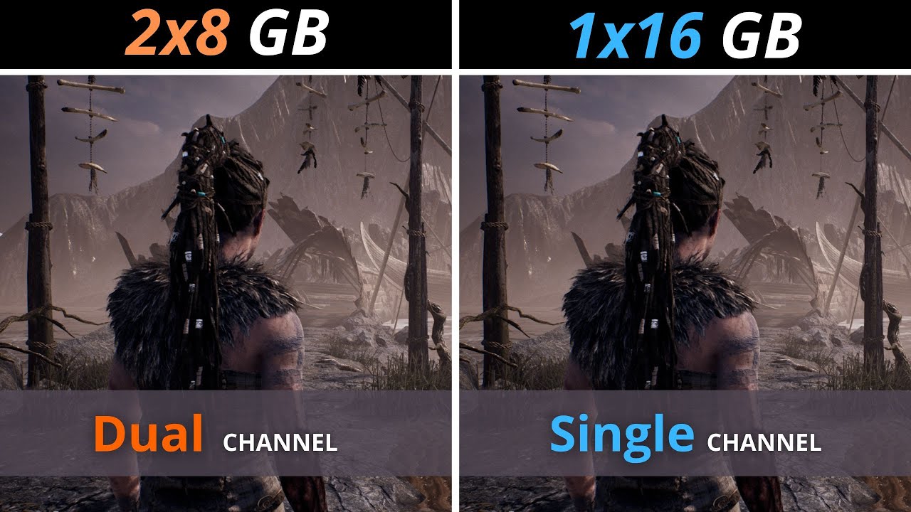 2x8 vs 1x16 em 2025 | Single Channel vs Dual Channel - Tem Muita diferen&ccedil;a