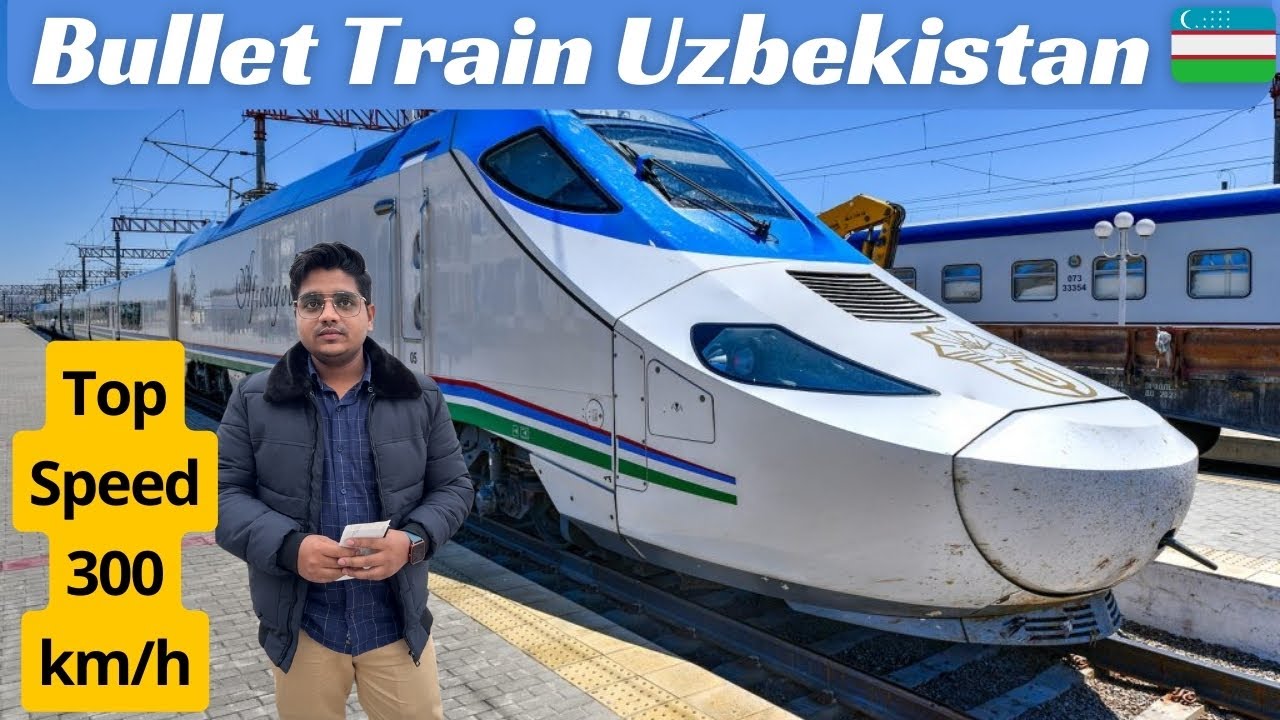 World Fastest Bullet train Uzbekistan with 300 km/h top speed | Tashkent to Bukhara by Bullet train