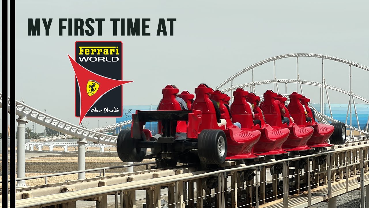🇦🇪 | Ferrari World | Riding the WORLDS FASTEST COASTER!