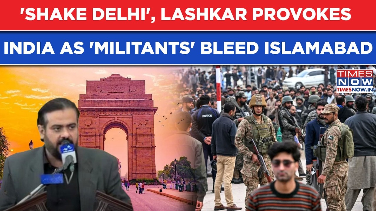 Pakistan's Lashkar Provokes India, Threatens To Target Delhi, Agra As Militants Bleed Islamabad