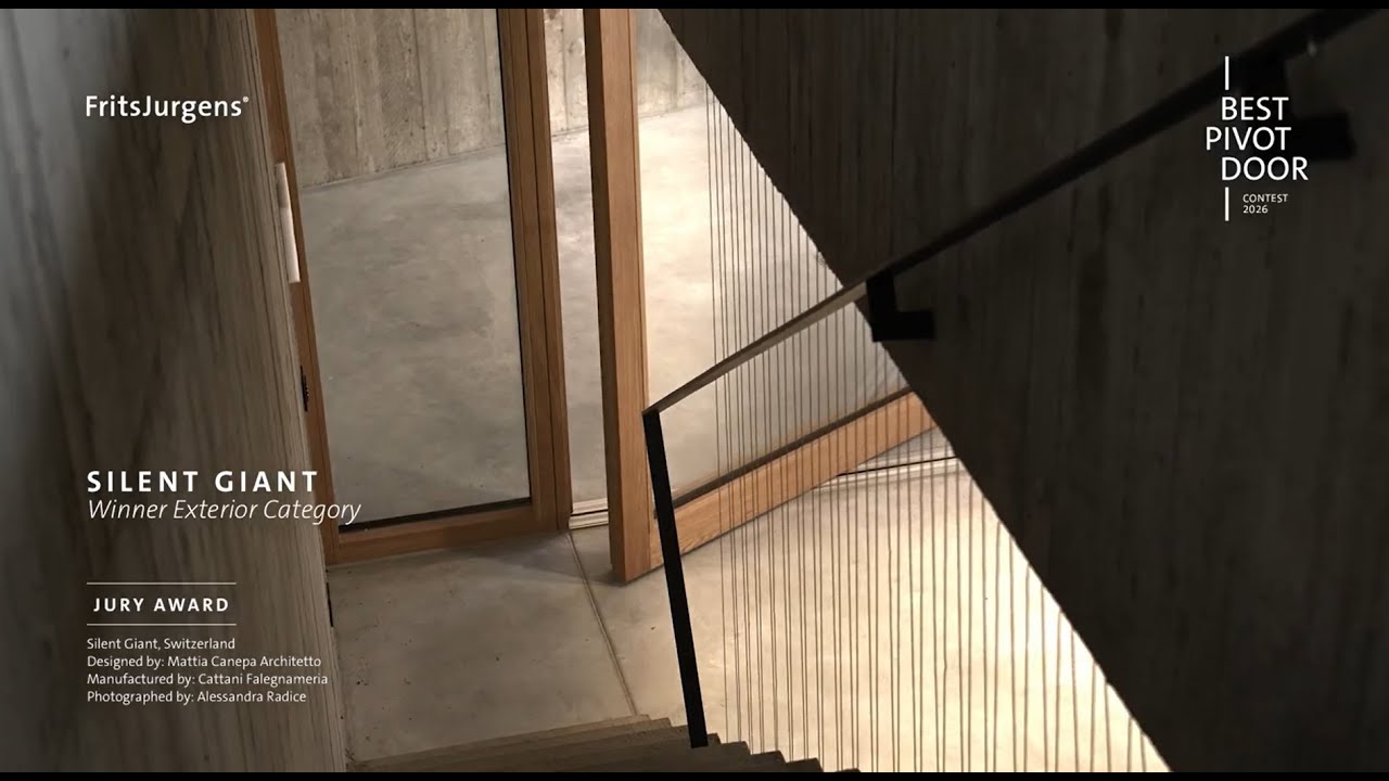 The Best Pivot Door Contest 2026 - Jury Award Winners