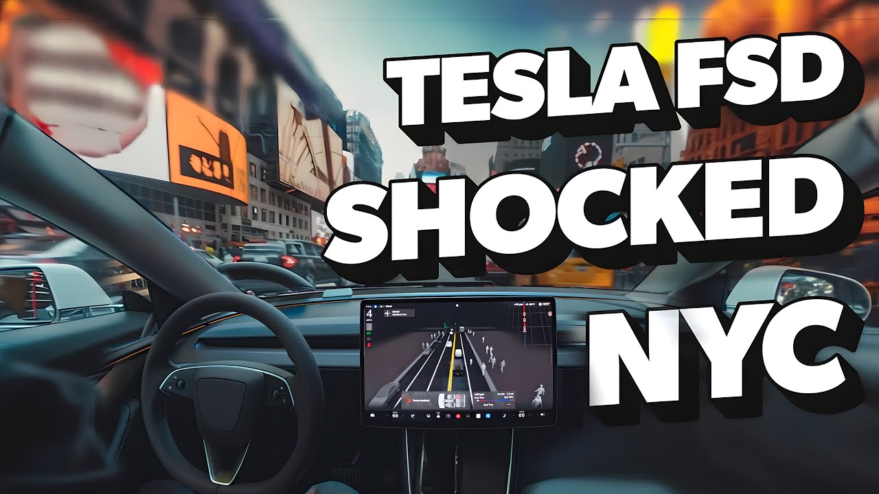 Мы испытали Tesla FSD на Манхэттене — шокирующий результат