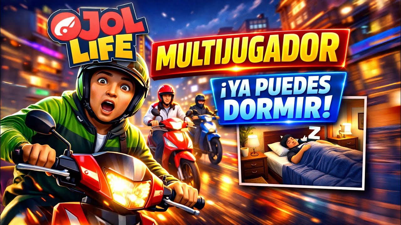 🛵 Ojol Life 2026: Probando el NUEVO Multijugador y Sistema de Sueño..