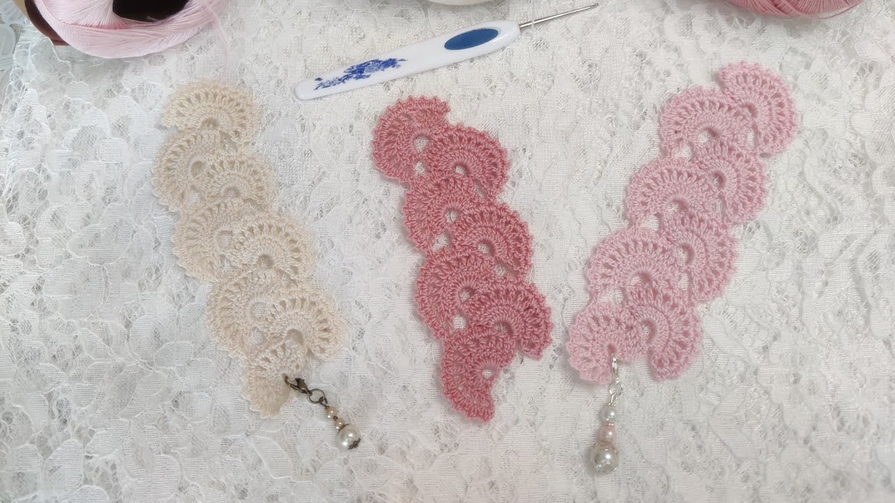 Tuto marque page au #crochet #shabby 🧶🪡❤️
