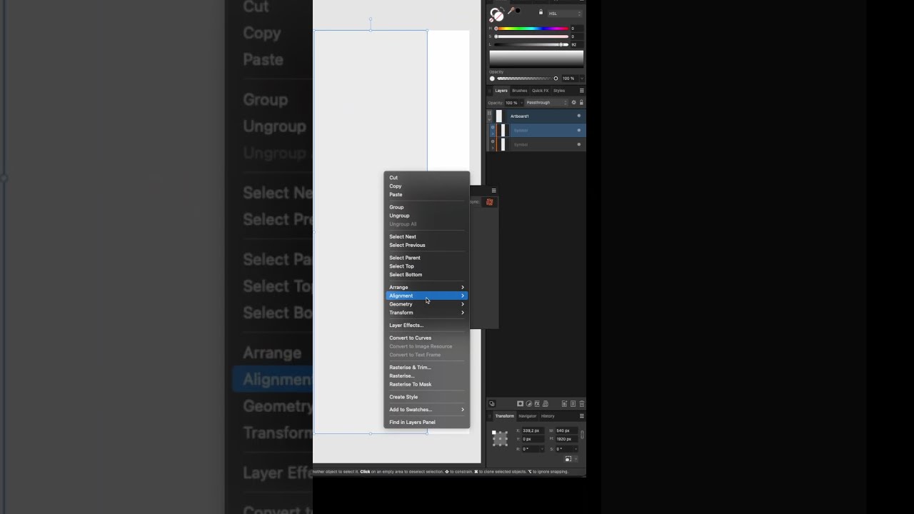 Create Symmetrical Vector Art | Affinity Designer Tutorial