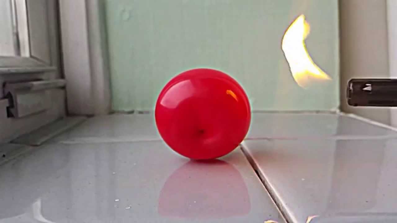 Round Balloon vs Lighter
