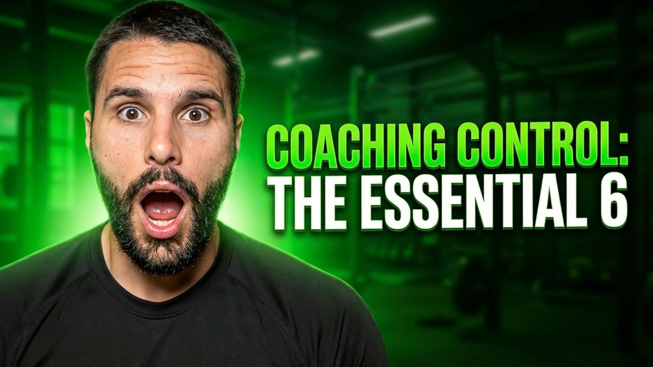 The Only 6 Things Coaches Have Control Over