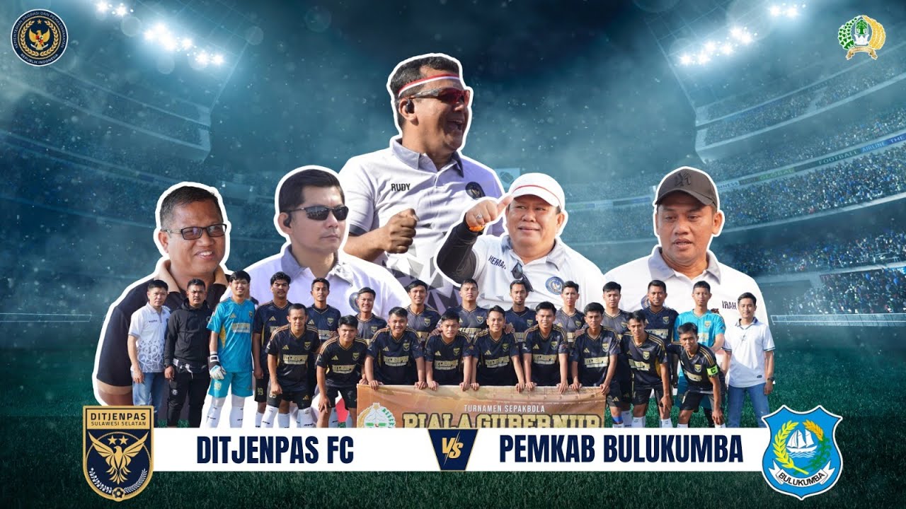 Gubernur Cup 2025 | Ditjenpas FC vs Kab. Bulukumba