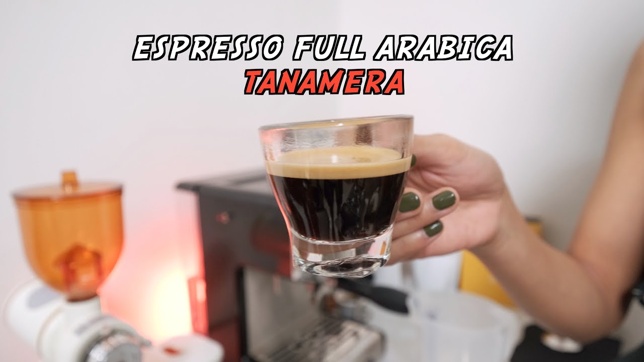 Membuat Espresso (Kopi Full Arabica TANAMERA) Menggunakan Moka Pot Bialetti Brikka