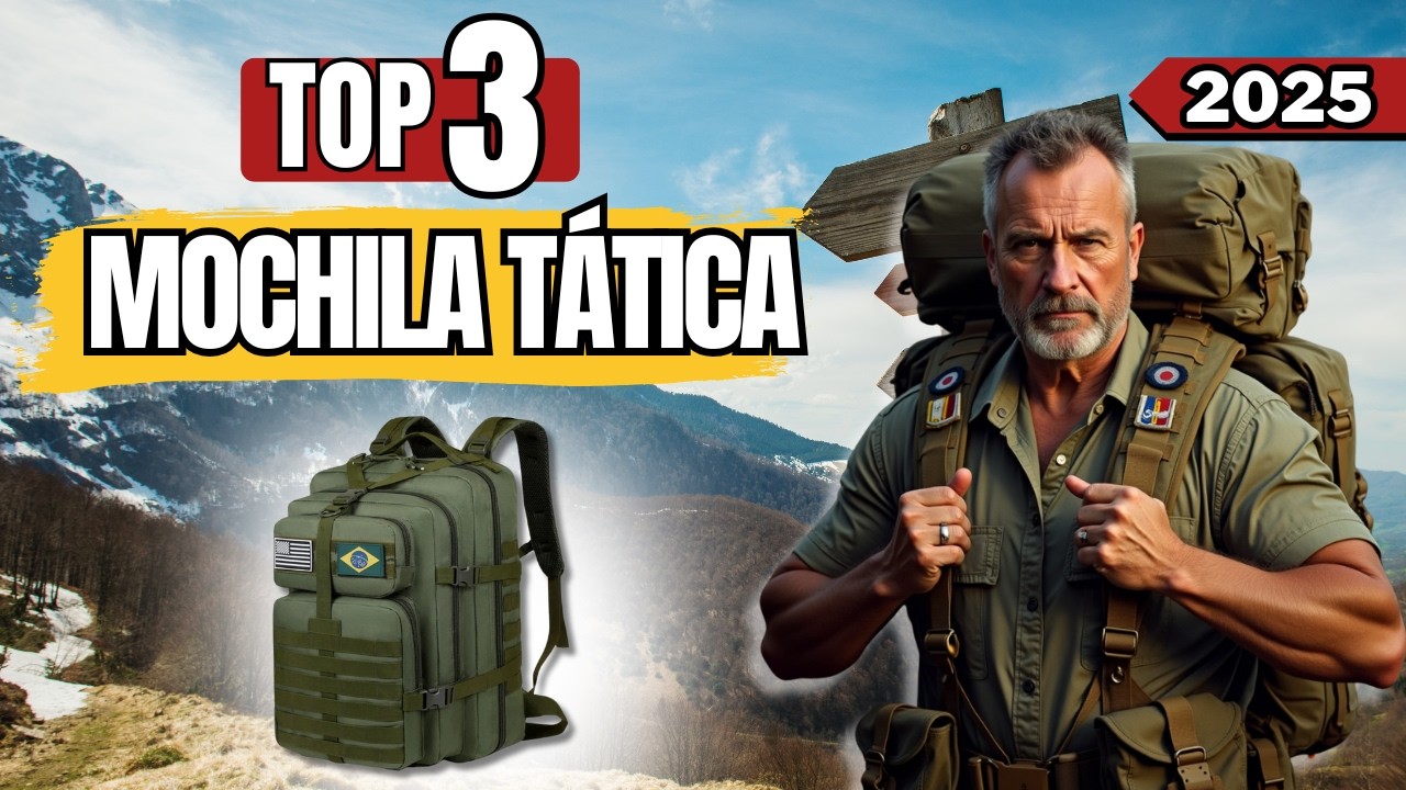 As 3 Melhores Mochilas Táticas de 2025 / Qual a Melhor Mochila Tática?