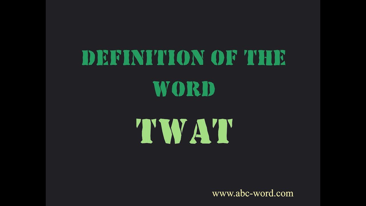 Definition of the word 