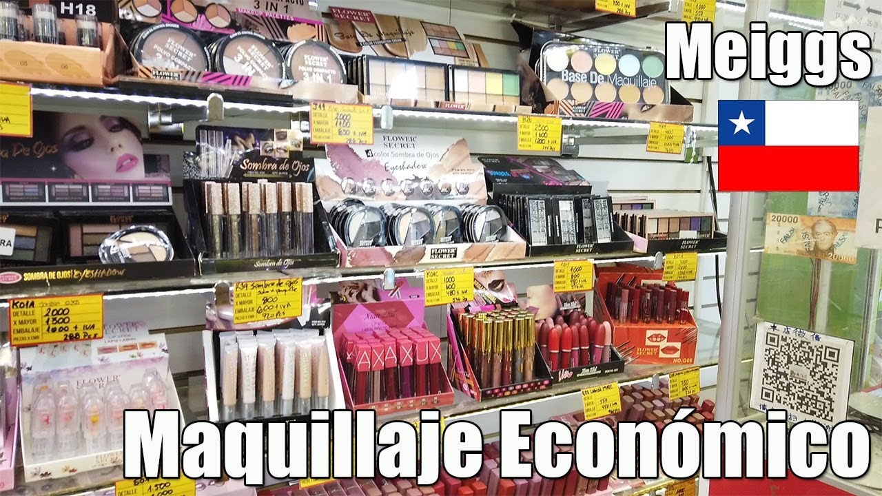 Barrio Meiggs Santiago Chile / Revisión de Maquillaje Económico