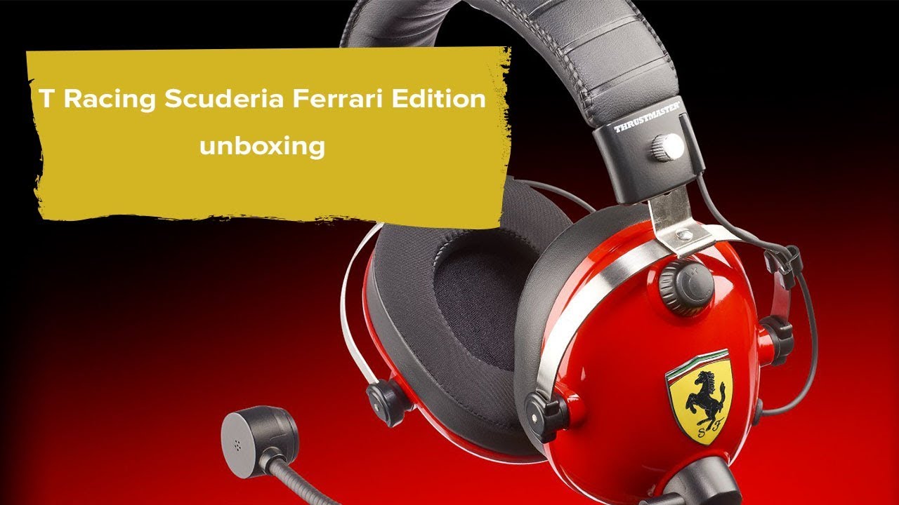 T Racing Scuderia Ferrari Edition - unboxing