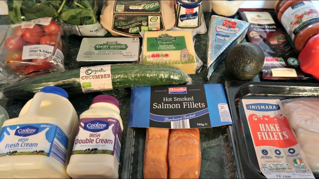LIDL Supermarket Keto Diet Grocery Haul