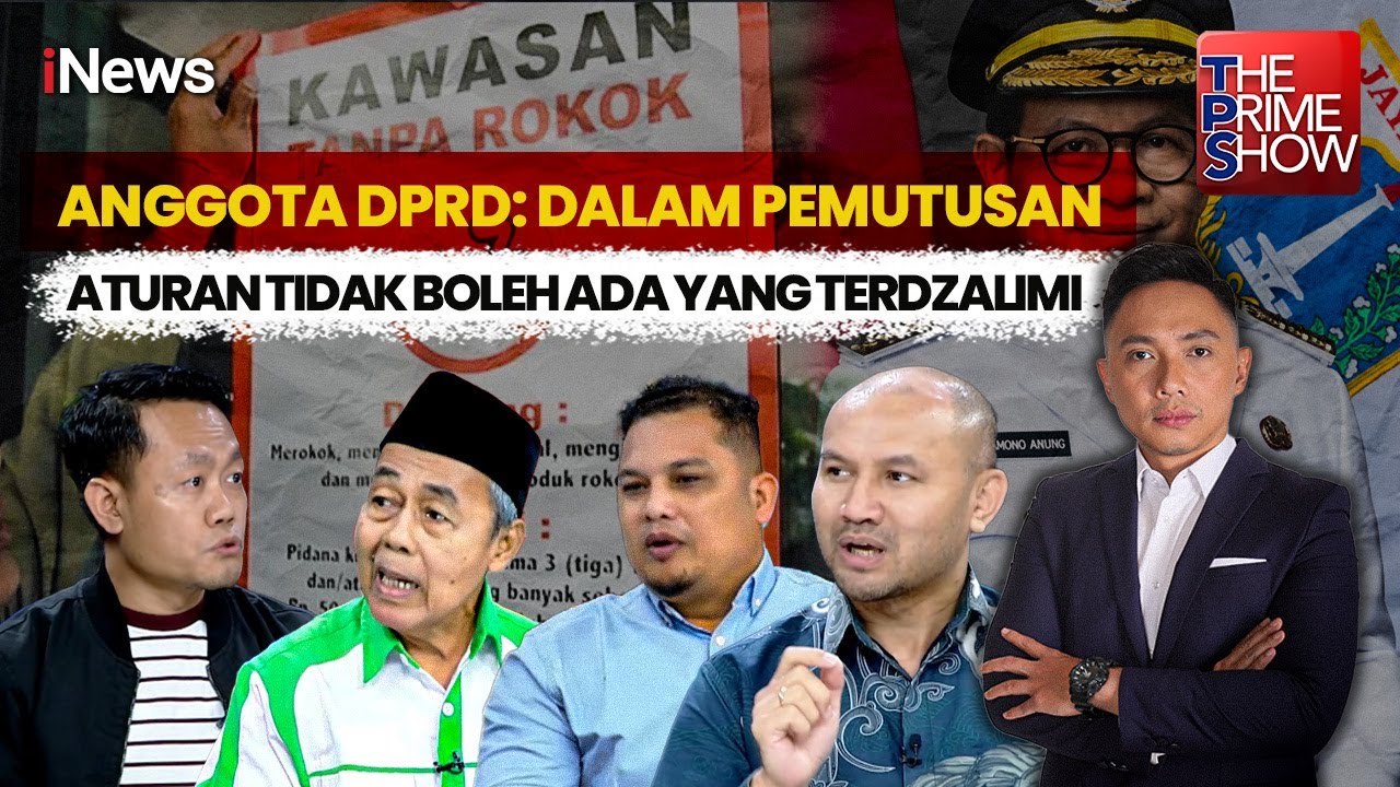 Anggota DRPD Berharap Raperda Kawasan Tanpa Rokok Bisa Ditunda | The Prime Show 17/12
